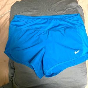 BLUE NIKE ADJUSTABLE SHORTS